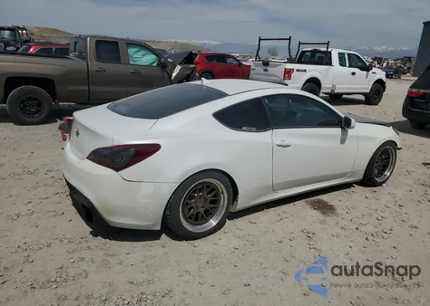 2013 Hyundai Genesis Coupe 2.0T z USA, uszkodzony, nr VIN KMHHT6KD5DU092942